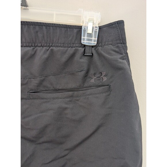 UNDER ARMOUR Mens Match Play Straight Leg Golf Pants Black 34x32 Style 1342263 - Picture 6 of 14